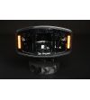 Extraljus - Skyled - Jumbo Amber - 9.7" - 24.7cm - Smoke - Positionsljus Vit/Bärnsten - Driving