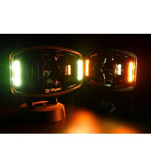 Verstraler - Skyled - Jumbo Amber - 9.7" - 24.7cm - Smoke - Positielicht Wit/Amber - Driving