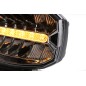Extraljus - Skyled - Jumbo Draco - 9.5" - 24.2cm - Positionsljus Vit/Bärnsten - Driving Extraljus - Skyled - Jumbo Draco - 9.5" - 24.2cm - Positionsljus Vit/Bärnsten - Driving