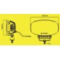 Driving light - Skyled - Jumbo Draco - 9.5" - 24.2cm - Position light White/Amber - Driving Driving light - Skyled - Jumbo Draco - 9.5" - 24.2cm - Position light White/Amber - Driving