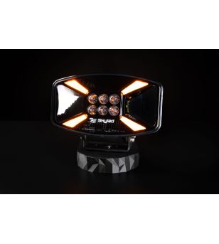 Verstraler - Skyled - Jumbo Stella Flash - 9.7" - 24.7cm - Smoke - Positielicht Wit/Amber - 1 flitspatroon - Driving