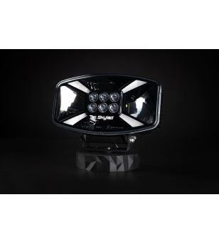 Extraljus - Skyled - Jumbo Stella Flash - 9.7" - 24.7cm - Smoke - Positionsljus Vit/Bärnsten - 1 blixtmönster - Driving -