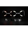 Extraljus - Skyled - Jumbo Stella Flash - 9.7" - 24.7cm - Smoke - Positionsljus Vit/Bärnsten - 1 blixtmönster - Driving -