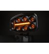 Verstraler - Skyled - Jumbo Octan - Black - 9.6" - 24.5cm - Smoke - Positielicht Wit/Amber - Driving