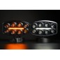 Verstraler - Skyled - Jumbo Octan - Black - 9.6" - 24.5cm - Smoke - Positielicht Wit/Amber - Driving Verstraler - Skyled - Jumbo Octan - Black - 9.6" - 24.5cm - Smoke - Positielicht Wit/Amber - Driving