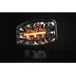 Driving light - Skyled - Jumbo Octan - Chrome - 9.6" - 24.5cm - Position light White/Amber - Driving Driving light - Skyled - Jumbo Octan - Chrome - 9.6" - 24.5cm - Position light White/Amber - Driving