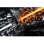 Fernscheinwerfer - Skyled - Jumbo Octan - Chrom - 9.6" - 24.5cm - Positionslicht Weiß/Amber - Driving Fernscheinwerfer - Skyled - Jumbo Octan - Chrom - 9.6" - 24.5cm - Positionslicht Weiß/Amber - Driving