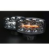 Driving light - Skyled - Jumbo Octan - Chrome - 9.6" - 24.5cm - Position light White/Amber - Driving