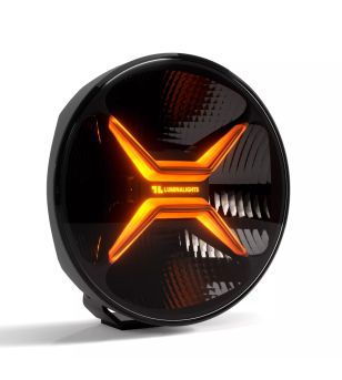 Fernscheinwerfer - Luminalights - Rebellion 9 - Max - 8.7" - 22cm - Smoke - Positionslicht Weiß/Amber - Driving 