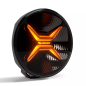 Extraljus - Luminalights - Rebellion 9 - Max - 8.7" - 22cm - Smoke - Positionsljus Vit/Bärnsten - Driving 
