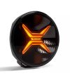 Driving light - Luminalights - Rebellion 9 - Max - 8.7" - 22cm - Smoke - Position light White/Amber - Driving