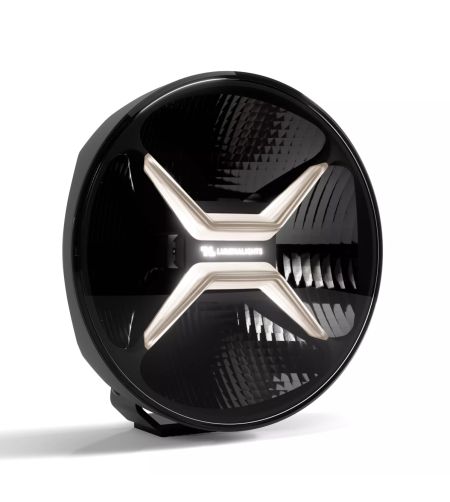 Extraljus - Luminalights - Rebellion 9 - Max - 8.7" - 22cm - Smoke - Positionsljus Vit/Bärnsten - Driving 