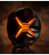 Verstraler - Luminalights - Rebellion 9 - Max - 8.7" - 22cm - Smoke - Positielicht Wit/Amber - Driving