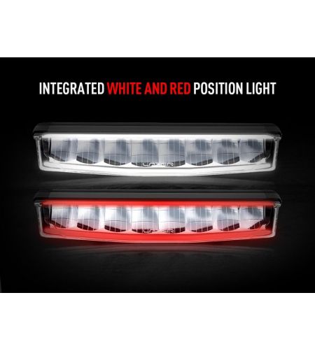 LED Lightbar - Lazer - Air 55 - 16.2" - 41.1cm - Positionslicht Weiß/Rot - Driving