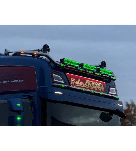 LED-ramp - Lazer - Air 55 - 16.2" - 41.1cm - Positionsljus Vit/Grön - Driving