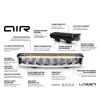 LED Light bar - Lazer - Air 55 - 16.2" - 41.1cm - Position light White/Blue - 2 flash patterns - Driving
