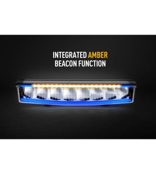 LED Light bar - Lazer - Air 55 - 16.2" - 41.1cm - Position light White/Blue - 2 flash patterns - Driving