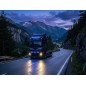 LED Light bar - Lazer - Air 55 - 16.2" - 41.1cm - Position light White/Blue - 2 flash patterns - Driving