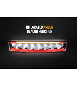 LED bar - Lazer - Air 55 - 16.2" - 41.1cm - Positielicht Wit/Rood - 2 flitspatronen - Driving