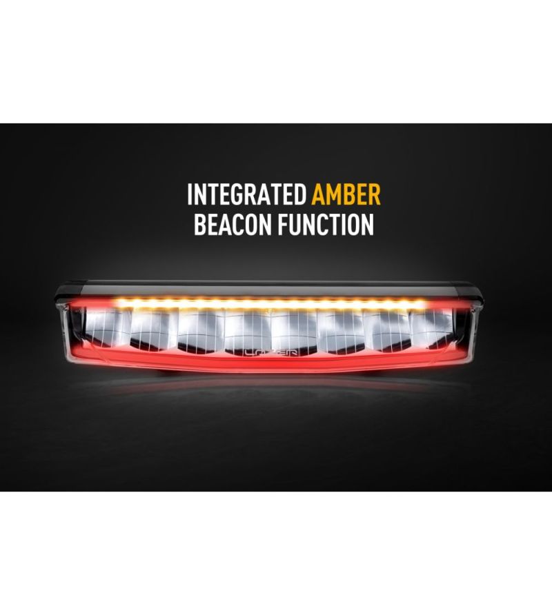 LED Light bar - Lazer - Air 55 - 16.2" - 41.1cm - Position light White/Red - 2 flash patterns - Driving