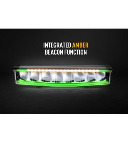 LED bar - Lazer - Air 55 - 16.2" - 41.1cm - Positielicht Wit/Groen - 2 flitspatronen - Driving