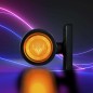 Markeringslicht - Strands - Freedom Viking - Dark - 2.8" - 7cm - Smoke - Amber - 12V-30V Markeringslicht - Strands - Freedom Viking - Dark - 2.8" - 7cm - Smoke - Amber - 12V-30V