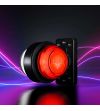 Marker Light - Strands - Viking - 2.8" - 7cm - Smoke - Red - 12V-30V