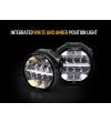 Driving light - Lazer - Sentinel 7 - Elite - 7" - 17.8cm - Inverted Mounting - Position light White/Amber - Driving