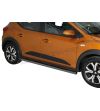 Sidebars - Misutonida - Pedana - Black matte - Set - Dacia - Sandero - Stepway - 2021+