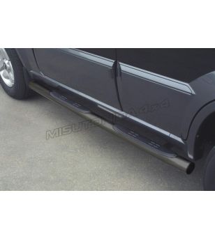 Sidebars - Misutonida - Grand Pedana - Black matte - Set - Hyundai - Terracan - 2001-2007