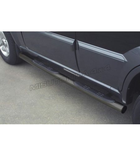 Sidebars - Misutonida - Grand Pedana - Black matte - Set - Hyundai - Terracan - 2001-2007