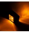 Taklampa - Nedking - Old School LED - Höger - Scania 142 Style - Klar - Vit/Bärnsten/Röd - 24V -
