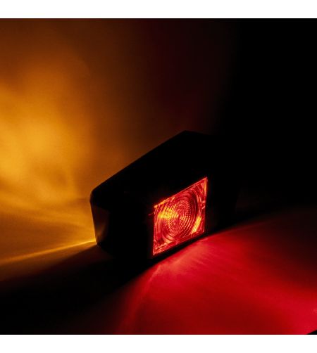 Toplamp - Nedking - Old School LED - Links - Scania 142 Style - Helder - Wit/Amber/Rood - 24V