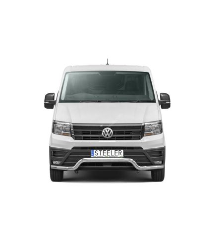 Stoßstangenbügel - Steeler - Spoiler Bar - Hochglänzender Edelstahl - Volkswagen - Crafter - 2017+