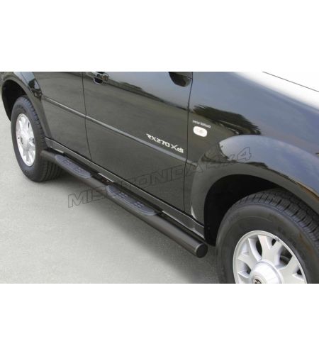 Sidorör - Misutonida - Grand Pedana - Svart Matt - Set - SsangYong - Rexton - 2002-2007