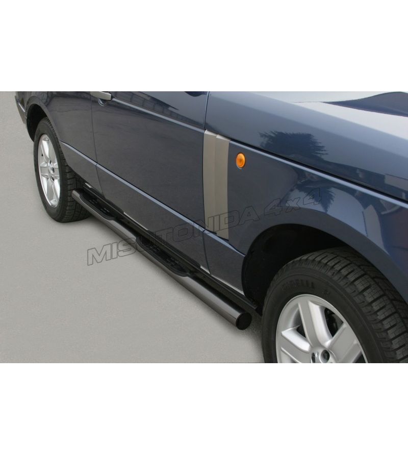 Seitenschutzbügel - Misutonida - Grand Pedana - Schwarz matt - Satz - Land Rover - Range Rover - 2005-2008 Seitenschutzbügel - Misutonida - Grand Pedana - Schwarz matt - Satz - Land Rover - Range Rover - 2005-2008