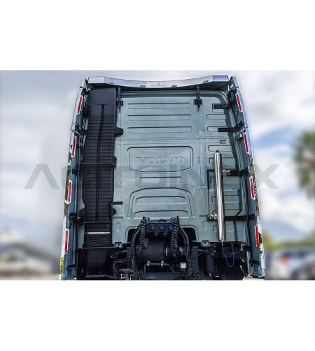 Inox-Teile - Acitoinox - Profile Spoiler - Hinter - Satz - Volvo - FH - Aero - Globetrotter XL - 2024+