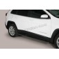 Sidebars - Misutonida - Grand Pedana - Oval - Black matte - Set - Jeep - Cherokee - 2014-2020