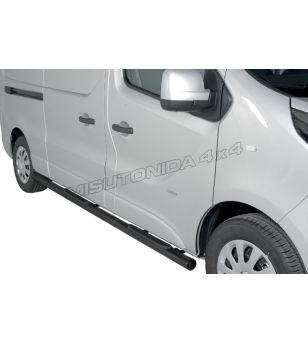 Sidebars - Misutonida - Grand Pedana - Zwart mat - Set - Renault - Trafic - L2 - 2019+