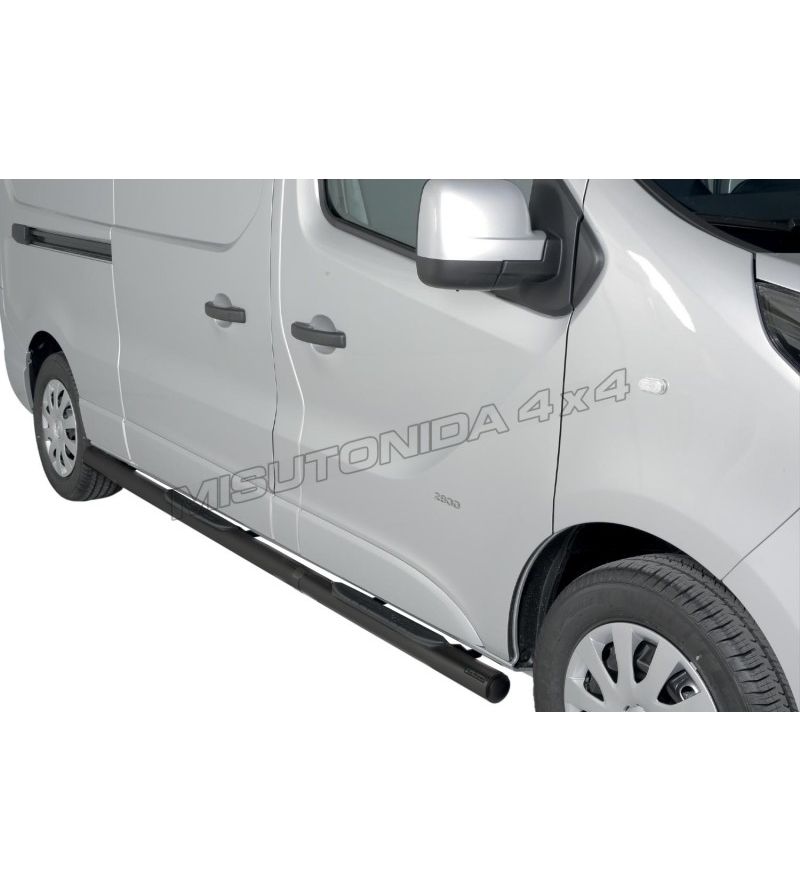 Sidebars - Misutonida - Grand Pedana - Black matte - Set - Renault - Trafic - L2 - 2019+ Sidebars - Misutonida - Grand Pedana - Black matte - Set - Renault - Trafic - L2 - 2019+