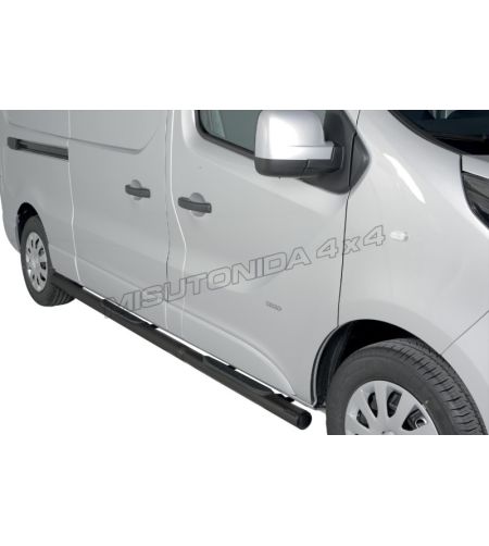 Seitenschutzbügel - Misutonida - Grand Pedana - Schwarz matt - Satz - Renault - Trafic - L2 - 2019+