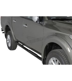 Seitenschutzbügel - Misutonida - Grand Pedana - Oval - Schwarz matt - Mitsubishi - L200 - 2015-2019