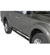 Sidebars - Misutonida - Grand Pedana - Oval - Zwart mat - Mitsubishi - L200 - 2015-2019