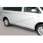 Sidebars - Misutonida - Grand Pedana - Oval - Black matte - Volkswagen - Transporter - T6 - L1 - 2015-2019 Sidebars - Misutonida - Grand Pedana - Oval - Black matte - Volkswagen - Transporter - T6 - L1 - 2015-2019