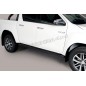 Sidebars - Misutonida - Grand Pedana - Oval - Zwart mat - Set - Toyota - Hilux - Double Cab - 2016-2020 Sidebars - Misutonida - Grand Pedana - Oval - Zwart mat - Set - Toyota - Hilux - Double Cab - 2016-2020