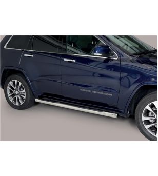 Sidorör - Misutonida - Grand Pedana - Svart Matt - Set - Jeep - Grand Cherokee - 2015+