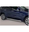 Sidorör - Misutonida - Grand Pedana - Svart Matt - Set - Jeep - Grand Cherokee - 2015+
