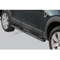 Sidebars - Misutonida - Grand Pedana - Oval - Zwart mat - Set - Chevrolet - Captiva - 2006-2010 Sidebars - Misutonida - Grand Pedana - Oval - Zwart mat - Set - Chevrolet - Captiva - 2006-2010