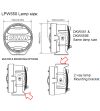 Fernscheinwerfer - PIAA - LPW 550 - 5.4" - 13.6cm - Weiß/Gelb - Driving Nebel Combo - Satz