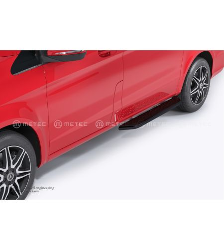 Fotsteg - Metec - Van tour - Sidodörr - Svart - Mercedes - Vito - 2014-2023